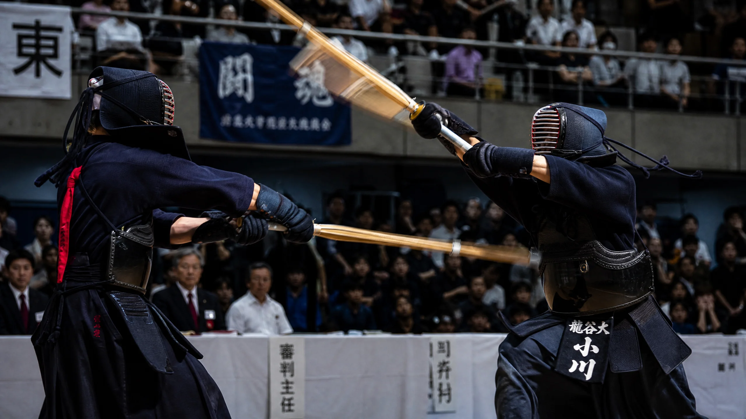 剑道演武大会比‌赛场景